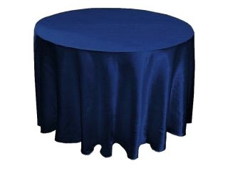 90 Satin ROUND Tablecloths Wedding Table Linens Decorations Wholesale