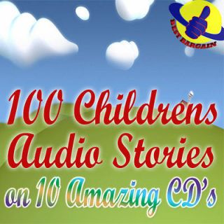100 Childrens Audio Stories on 10 CDs Classic Children Kids Fairy