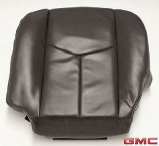 03 07 GMC Sierra 1500HD 2500HD 3500 WT Driver Bottom VINYL Seat Cover