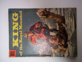 Dell Comic KING of the Royal Mounted #20 1956