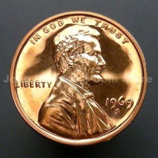 1969 S Lincoln Memorial Cent Penny   Gem Proof U.S. Coin