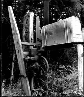 1978 Post Office   Collection Boxes discarded Oregon drag saw Press