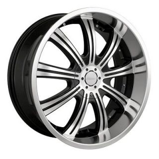 20 inch Veloche Vapor Black Wheels Rims 5x4.5 MX 5 Miata RX 7 RX 8