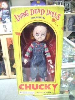 CHUCKY CHILD PLAY LIVING DEAD DOLLS FIGURE 10 iches tall by MEZCO