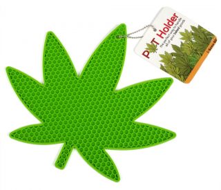 Gama Go Green Silicone Pot Leaf Pot Holder / Trivet