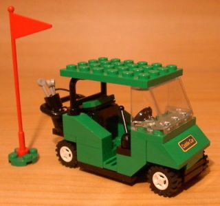 COOL CUSTOM GOLF CART for town/city/club/train LEGO green golfer gift