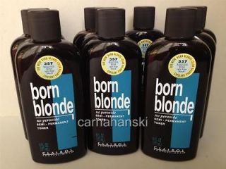 10 x Clairol Brand BORN BLONDE TONER 357 Light Beige Blonde NEW X 6 oz