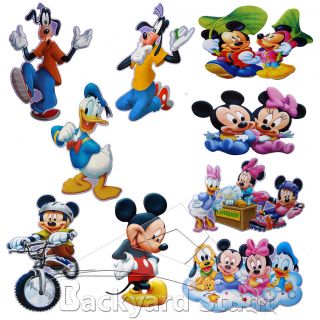 Stickers Mickey Mouse & Friends Bday Party Theme Disney Fan Kid Room