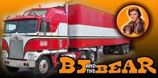BJ and the Bear custom semi truck Banner MUST SEE