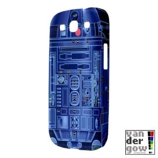 R2D2 Blueprint Samsung Galaxy S III S3 Case Cover