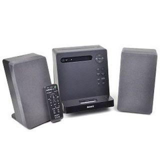 Sony CMT LX20i Micro Hi Fi CD AM/FM Clock Radio System W/iPod Dock