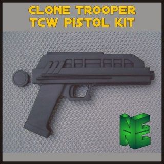 Clone Trooper TCW Pistol Prop Kit For Star Wars Collectors