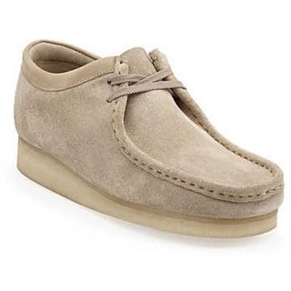 Mens Clarks Wallabee Casual Shoes Sand Suede *New In Box*
