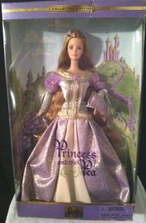 2000 Collectors Edition Princess And The Pea Barbie Doll Blonde Hair
