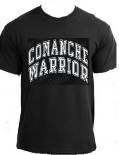 COMANCHE WARRIOR Native American war military t shirt