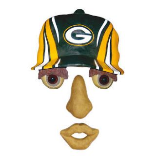 Green Bay Packers NFL Forest Face Tree Decoration