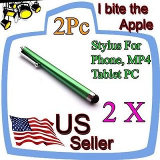 Green Capacitive Touch Screen Stylus Pen For Vizio VTAB1008 Tablet