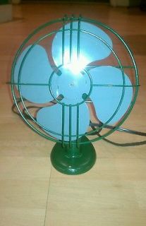 Vintage one speed small table fan/ industrial