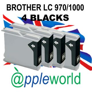 BLACK LC970 / LC1000 BROTHER Compatible Ink Cartridges