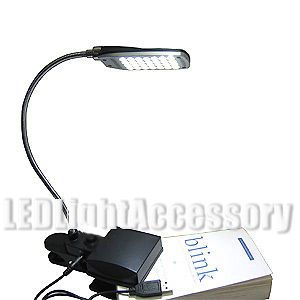 USB/Battery Powered Adjustable Flexible 28 LED Desk Table Lamp Light