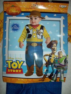 HALLOWEEN COSTUME BOYS WOODY FROM TOY STORY COSTUME HAT AND BOOTS NEW