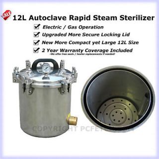 Newly listed ★12L Portable Autoclave Steam Sterilizer Tattoo Dental