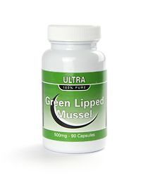 Ultra Green Lipped Mussel 500mg 90s  Healthy Joints