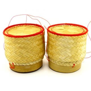 Thai Sticky Rice Serving Basket Single Serving Size (Pack of 2)