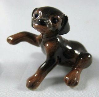 Hagen Renaker miniature made in America Doberman puppy retired