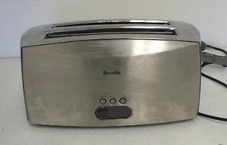 Ikon CT75XL 4 Slice Stainless Toaster w/Digital Display & LIft Check
