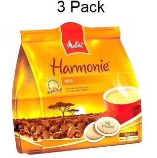 Coffee Harmonie (Harmony) 3 Packs 48 Pods for Senseo Coffee Makers