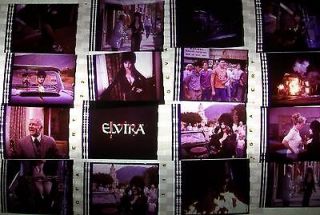 ELVIRA Lot of 12 Film Cells Collection compliments movie dvd poster