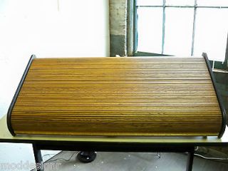 HERMAN MILLER GEORGE NELSON VINTAGE 1980S WALL MOUNTED ROLL TOP DESK