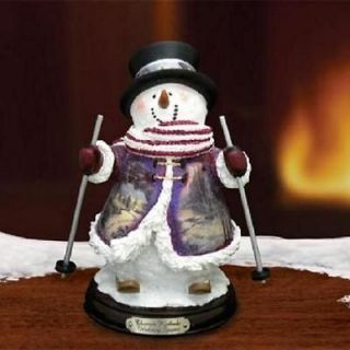 Kinkade HOLIDAY SPIRIT 7 Collectible SNOWMAN FIGURINE Issue #13