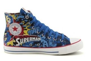 New Converse SUPERMAN All Star Chuck Taylor DC Comics Shoes