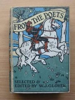 TALES FROM THE POETS   Glover, W.J Illus. by Tawse, Sybil