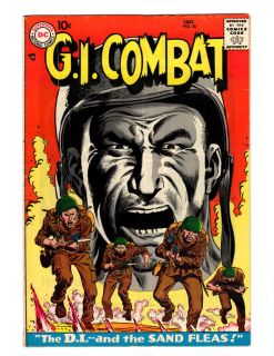 COMBAT 56 (1958) CLASSIC DC WAR **SGT ROCK PROTOTYPE**