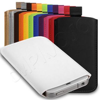 PU Leather Pouch Case Cover Skin Sleeve Mobile Phone Case   12 Colours