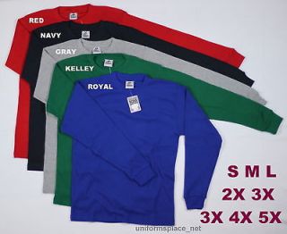 New Mens Thermal Shirts Long Sleeve T Color Big Size