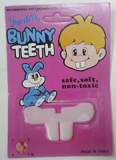 Adult Child Plastic Bunny Rabbit Buck Fake Teeth Toy Easter Costume