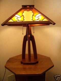 Greene & Greene Style Table Lamp/Arts & Crafts/Mission