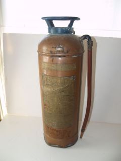 Red Star Copper Fire Extinguisher