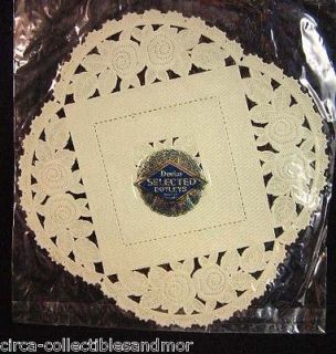 Paper Doilies England 8 1/2 Square Roses Crafts Scrapbook Supplies