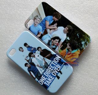NEW 2PCS 1D One Direction Crew Hard Back Case Cover for iphone 4 4S 4G