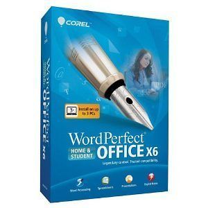 COREL WORDPERFECT OFFICE X6 HOME & STUDENT NEW FIRST CLASS SHPG 2180