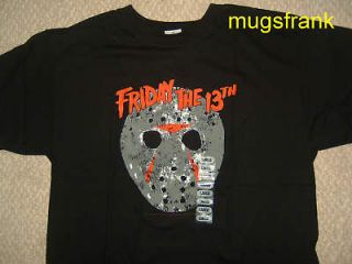 New Friday The 13th Movie Jason Vorhees Mask T Shirt