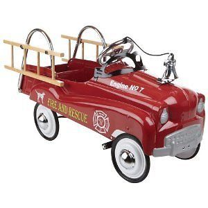 InStep Fire Truck Pedal Car New Ride On Cars Pedal Ride Ons Skates