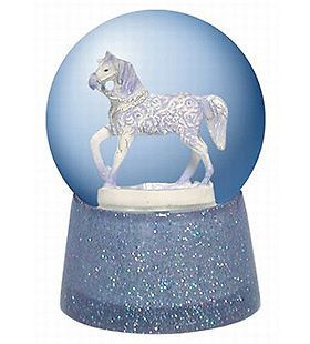 Trail of Painted Ponies CRYSTAL PONY WATER GLOBE Retired and Hard to