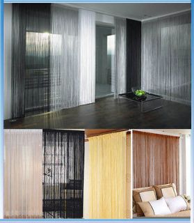 New String Curtains Net Fringe For Fly Door Screen Window Dividers 100