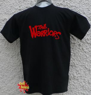 THE WARRIORS logo 70s cult tv movie retro cool T shirt